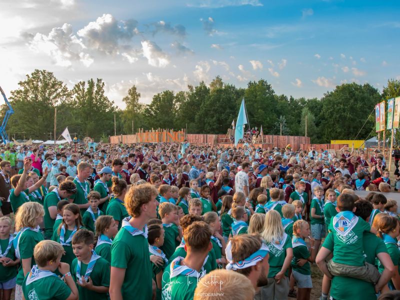 zo'n 5000 deelnemers aan de Nawaka editie 2026 in Zeewolde bij de opening