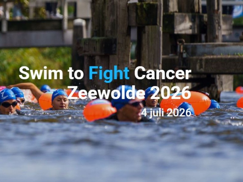 Gemeente vormt eigen team voor deelname Swim to Fight Cancer in Zeewolde