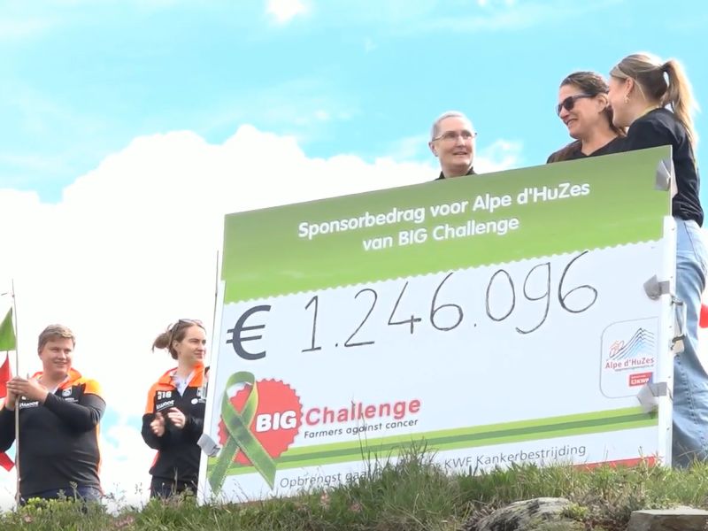 Team USRA klaar voor Alpe d’HuZes met BIG Challenge: “We gaan elkaar bemoedigen om het te halen”