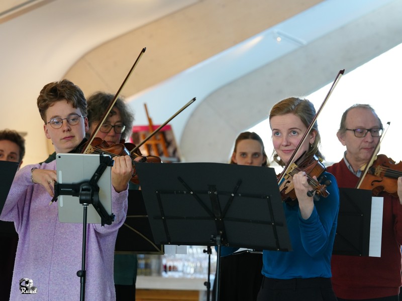 Paviljoen de Verbeelding decor voor fabuleus strijkersensemble
