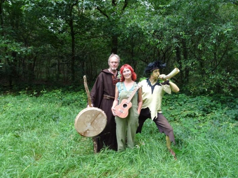 Interactieve kindervoorstelling over natuur bij IVN in Zeewolde