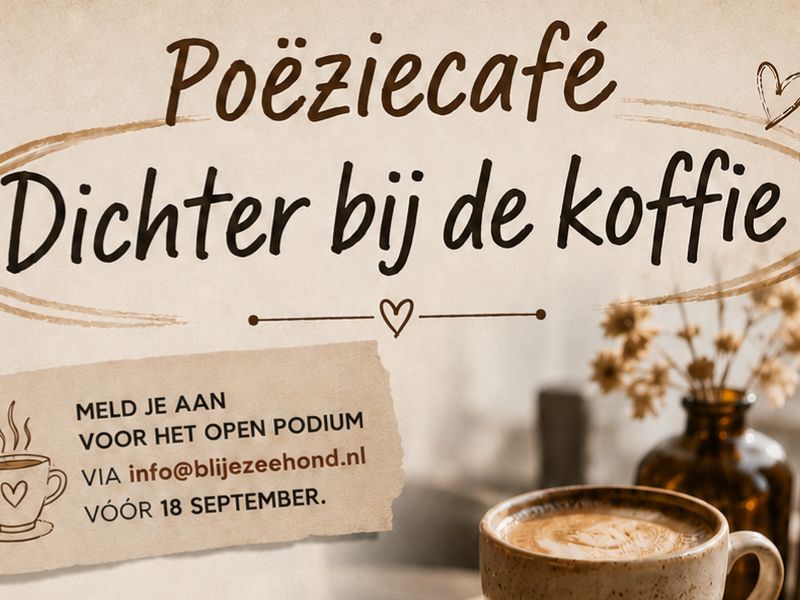 Jan Ippel zoekt Zeewoldense dichters voor eerste poëziecafé