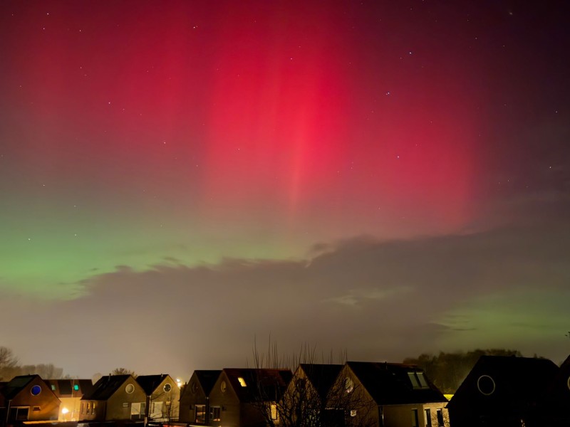 Noorderlicht vanavond mogelijk opnieuw zichtbaar boven Zeewolde