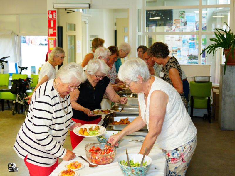 Gezellig zomerbuffet in De Meermin