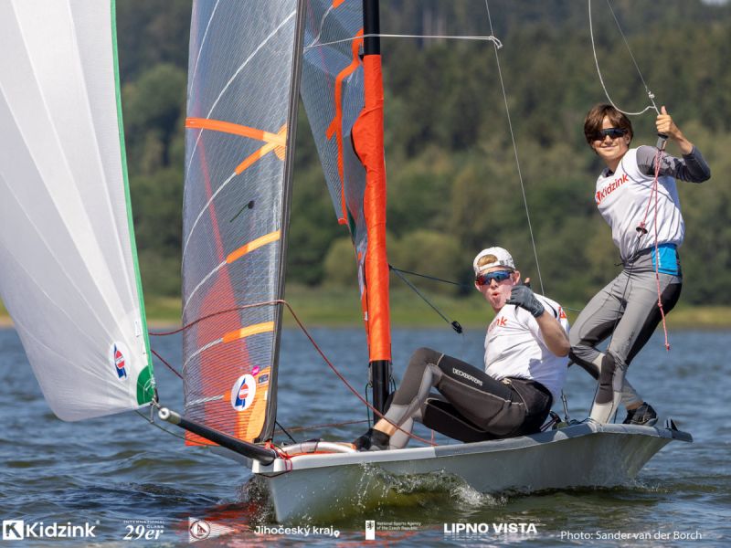 Lahuis en Mulder Europees kampioen 29er klasse