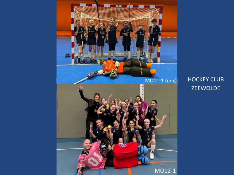 Twee hockeyteams uit Zeewolde