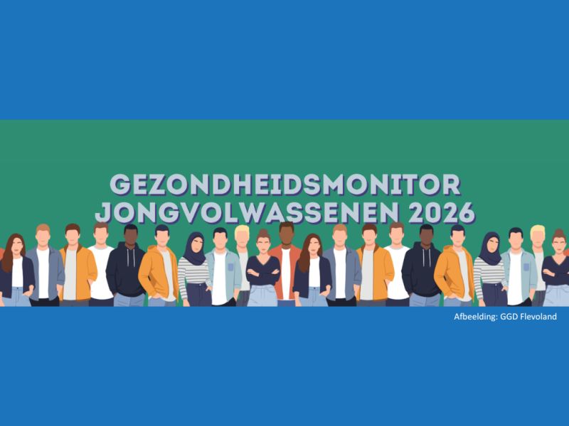 GGD onderzoekt opnieuw gezondheid jongvolwassenen in Flevoland