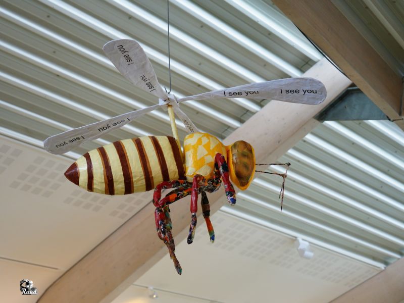 Foto van kunstwerk in De Verbeelding Zeewolde