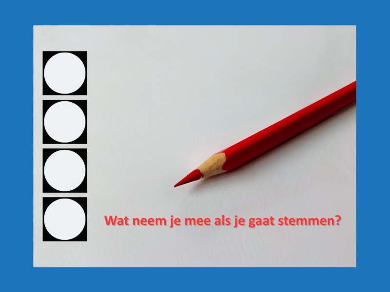 Wat neem je mee naar het stembureau?