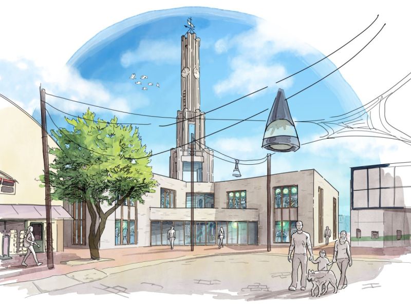 Impressie van het vernieuwde Maatschappelijk Centrum Zeewolde