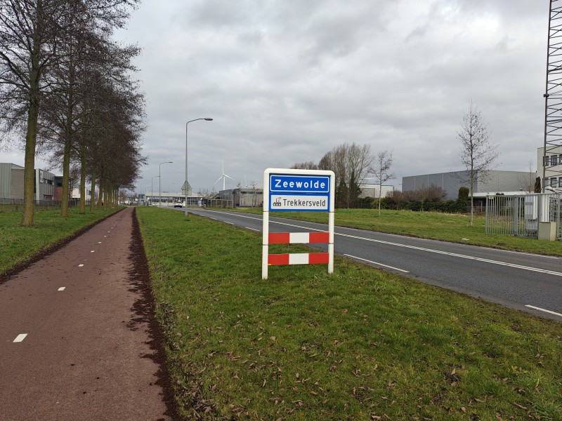 Bord Trekkersveld Zeewolde