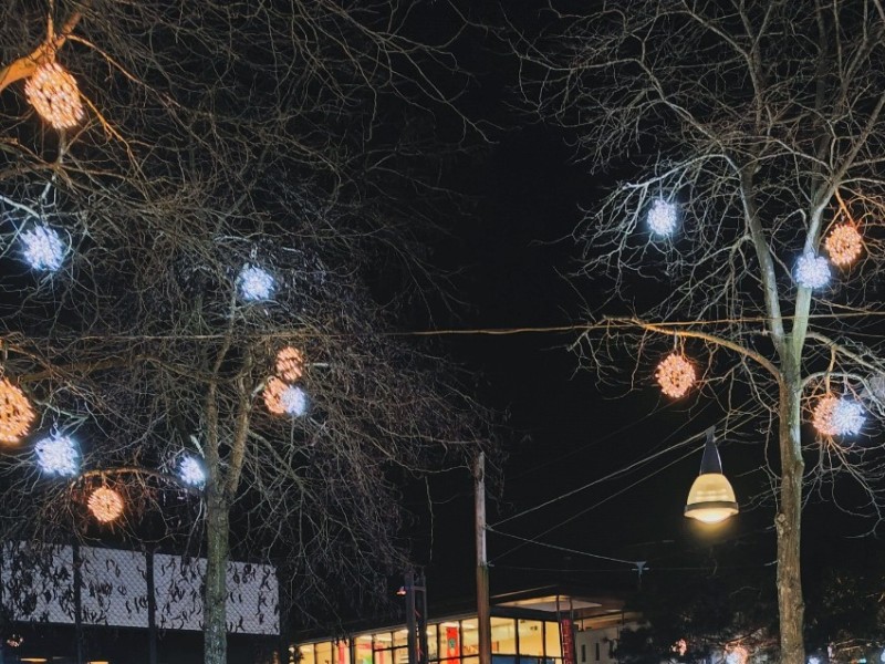 Lichtjes in het centrum