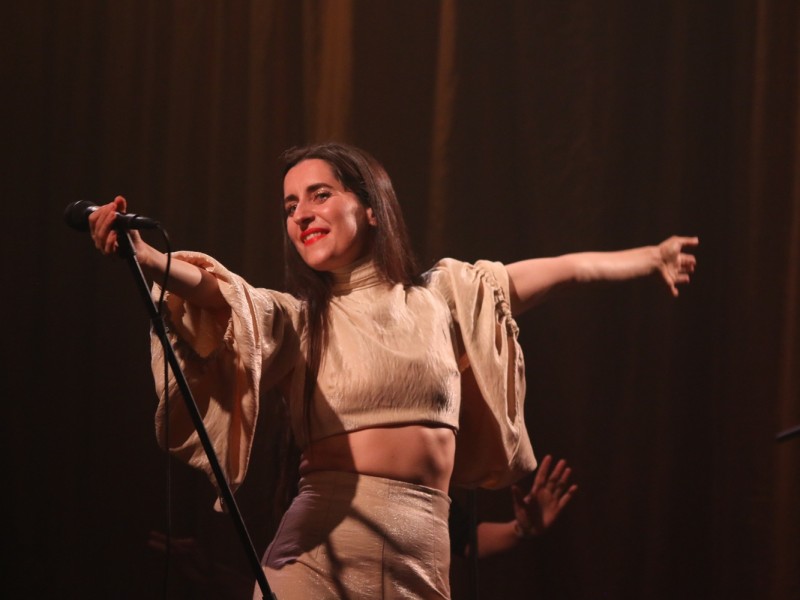 Eefje de Visser op Lowlands 2022.