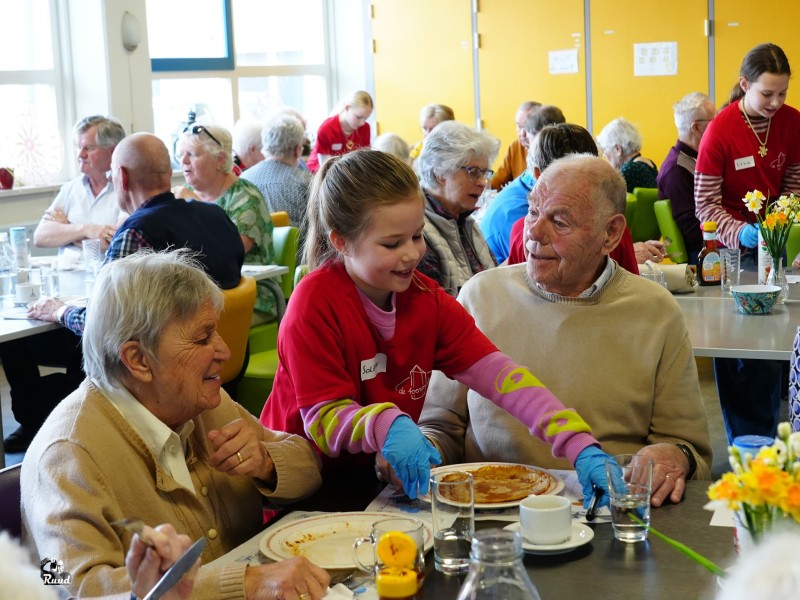 Nationaal pannenkoeken eten in Zeewolde