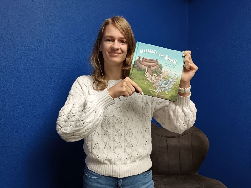 Jonge illustrator uit Zeewolde brengt eerste prentenboek uit