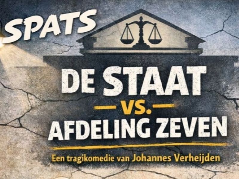 Flyer van toneelvereniging SPATS