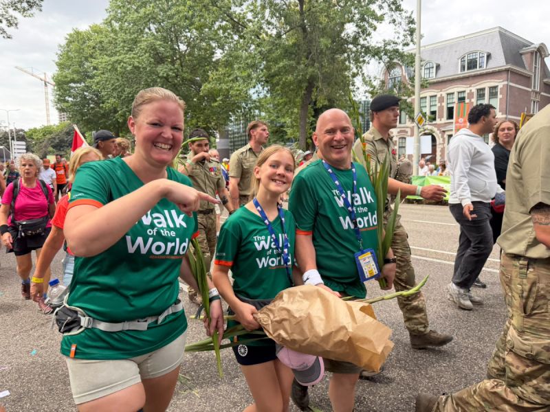 Celeste (11) voltooit Nijmeegse Vierdaagse: ‘Ze heeft geen moment geklaagd’