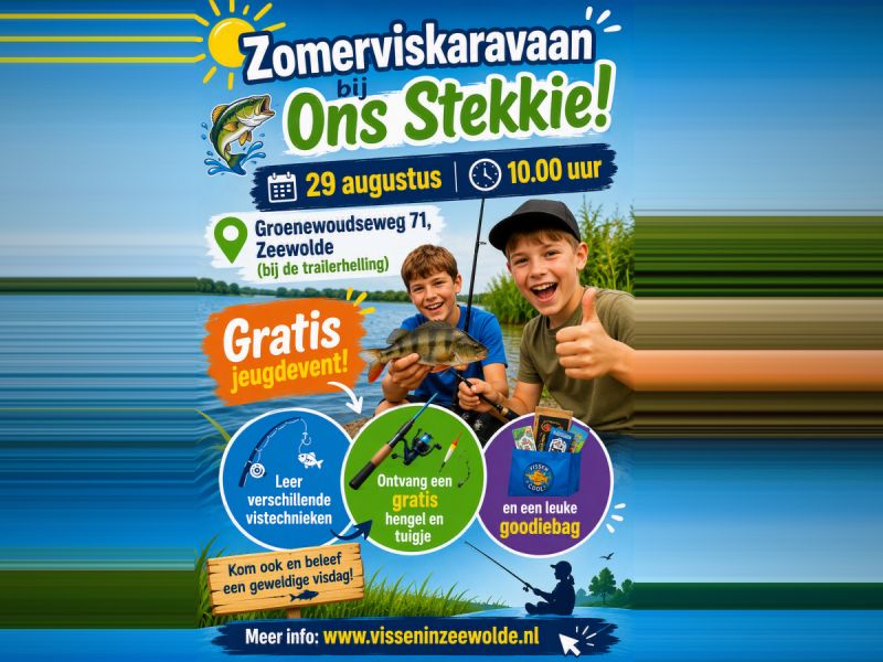 Jeugdviswedstrijd Ons Stekkie Zeewolde