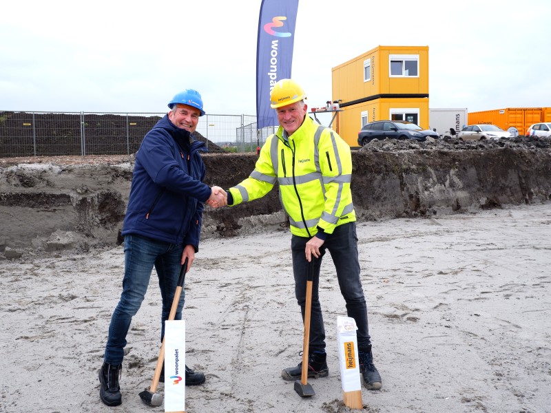 Feestelijke start bouw ZEW63 in Zeewolde