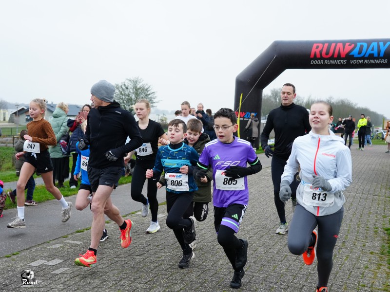Grote opkomst bij Frisse Flevo Fun Run