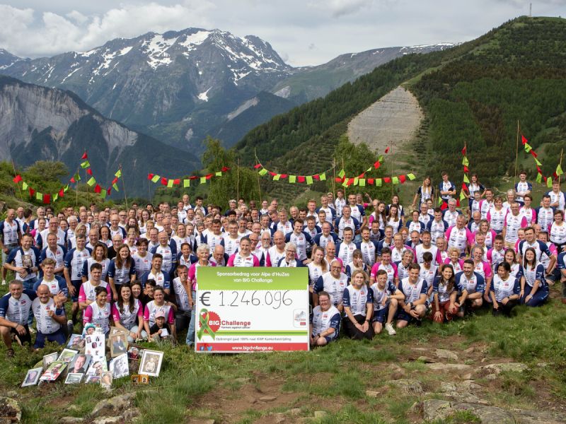 BIG Challenge maakt tussenstand van ruim 1,2 miljoen euro bekend tijdens motivatiebijeenkomst