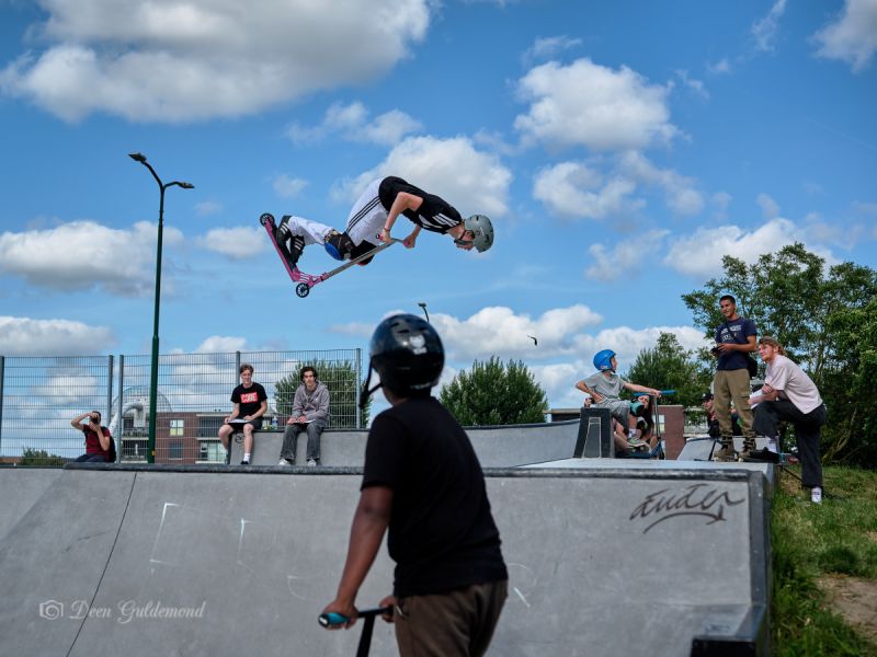Drukte en enthousiasme bij Own the Spot in Zeewolde