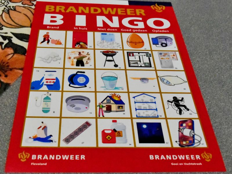 Bingokaart brand prefentie