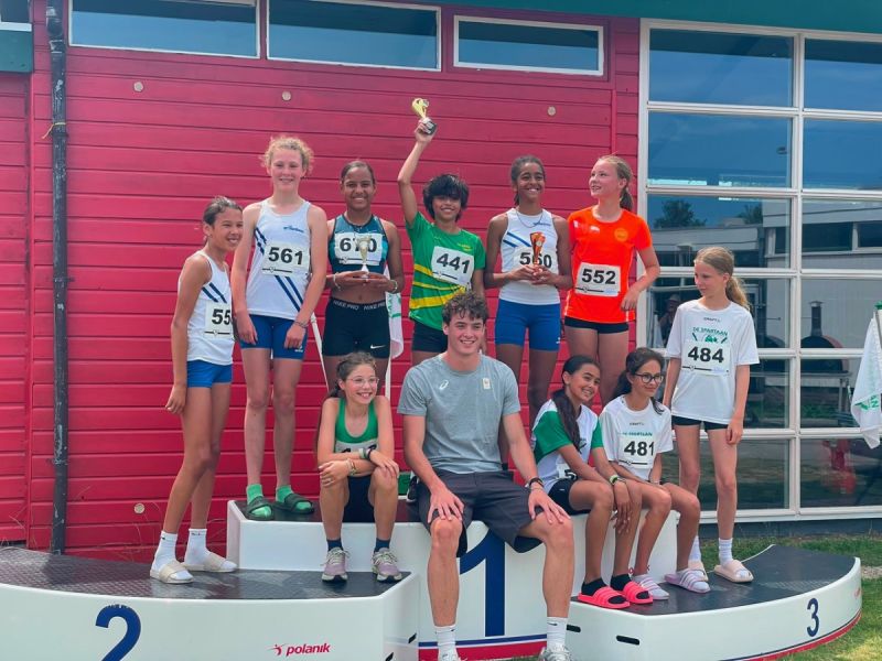 Podiumplaats en clubrecord voor Ariana Riley