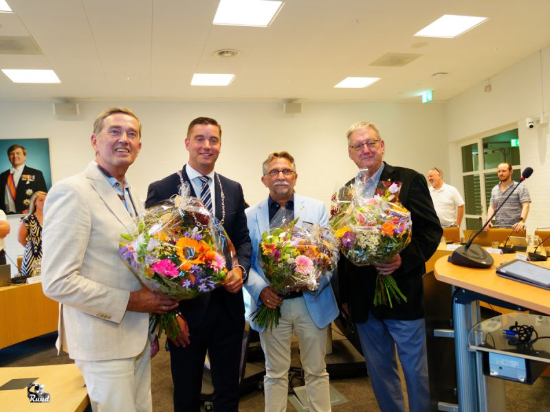 Drie nieuwe wethouders benoemd, vierde op komst