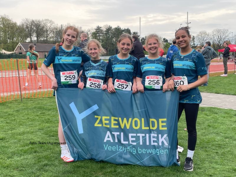 Team U14-vrouwen Zeewolde Atletiek
