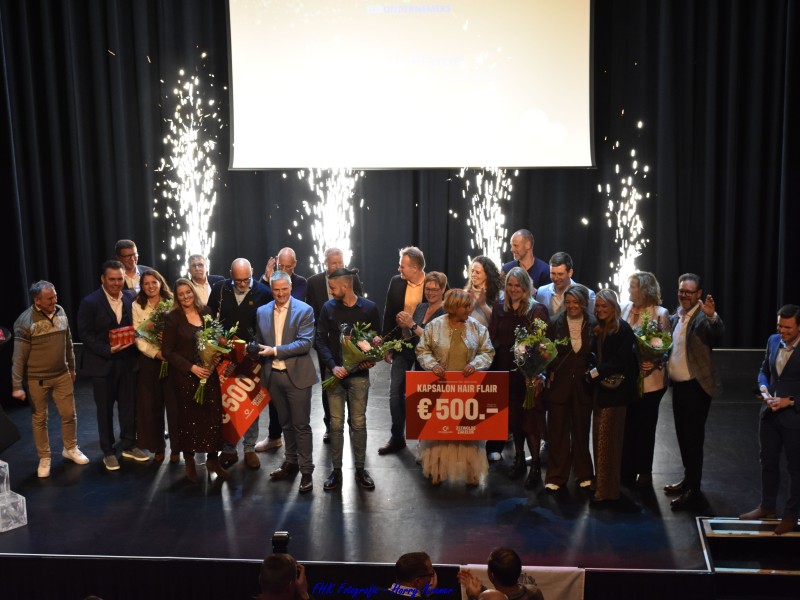 Uitreiking prijzen topondernemers 2025-2026