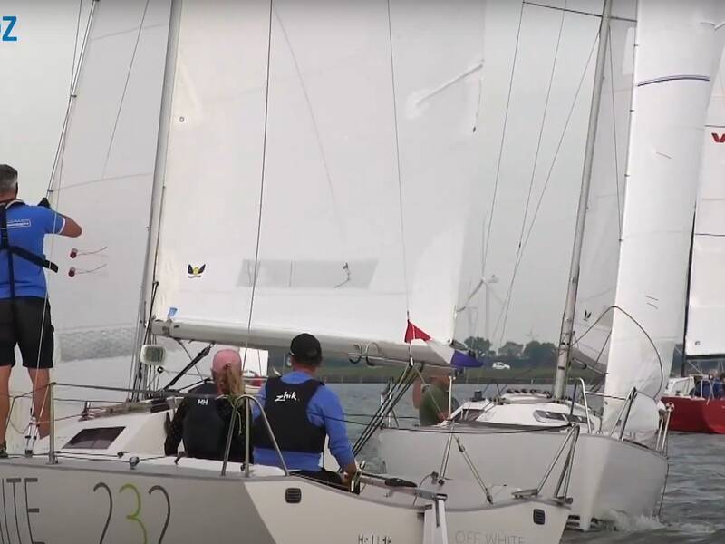 Zeilers strijden om de Wolderwijdcup