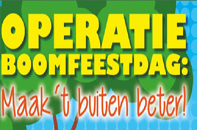 Boomfeestdag 2018, maak ’t buiten beter