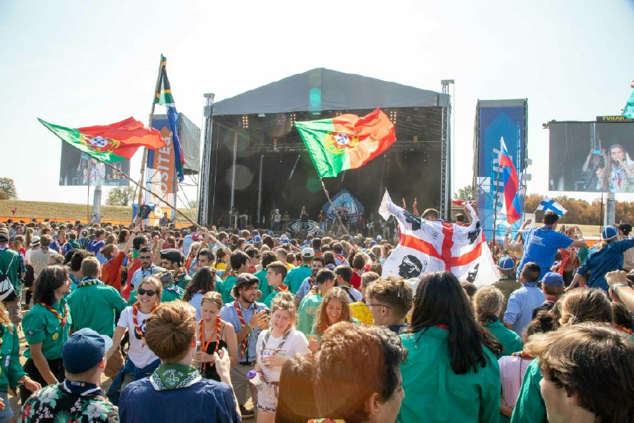Indrukwekkende closing ceremony Roverway 2018
