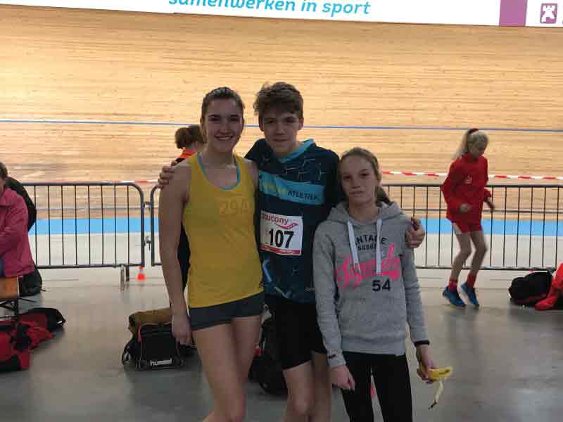 3x Atletiek goud voor Mabel Korporaal