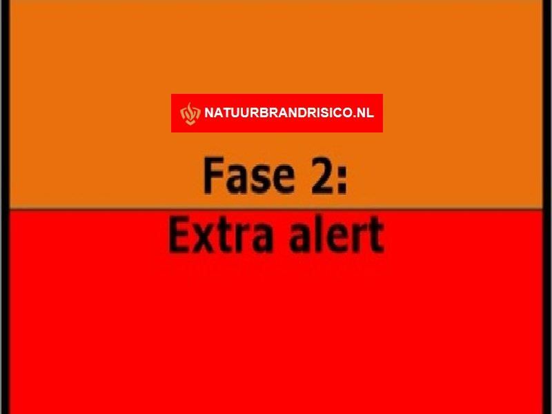 Brandgevaar fase 2 in Flevoland
