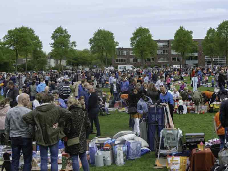 Zeewolde maakte zich op voor reguliere Koningsdag