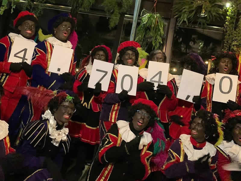 Ruim 14.000 euro voor Pieten on Tour 2019 