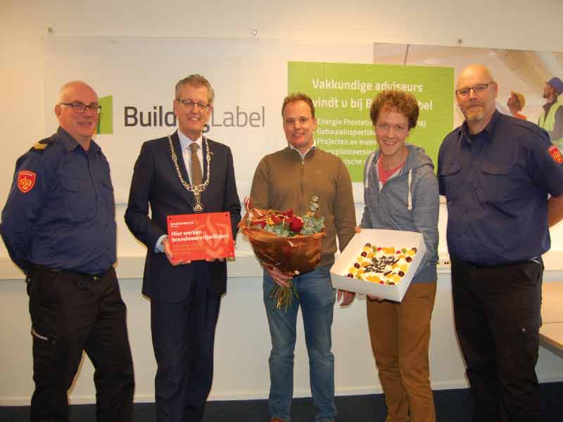 Building Label krijgt waardering van Brandweer Flevoland