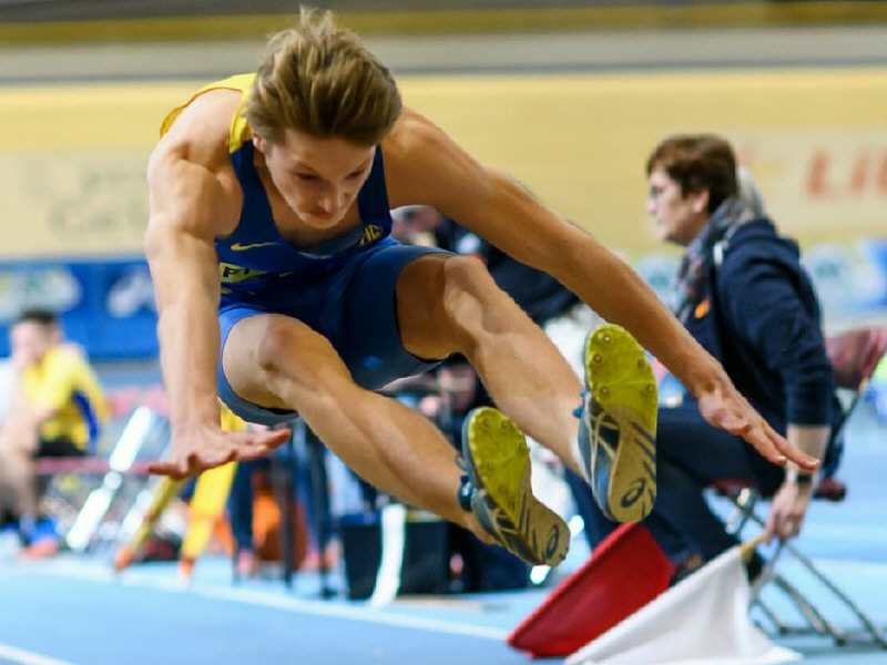 Youri Fransen 3e plaats NK atletiek