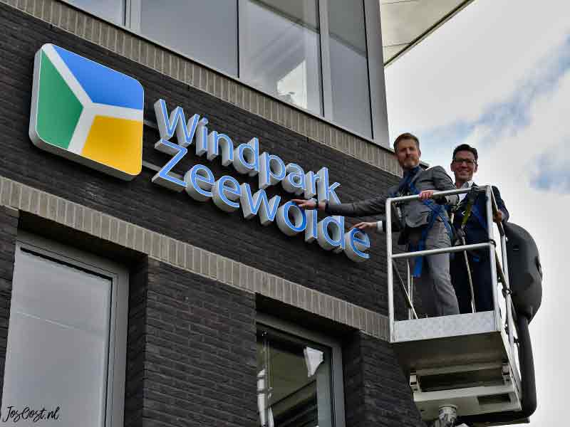 Kantoor Windpark Zeewolde geopend