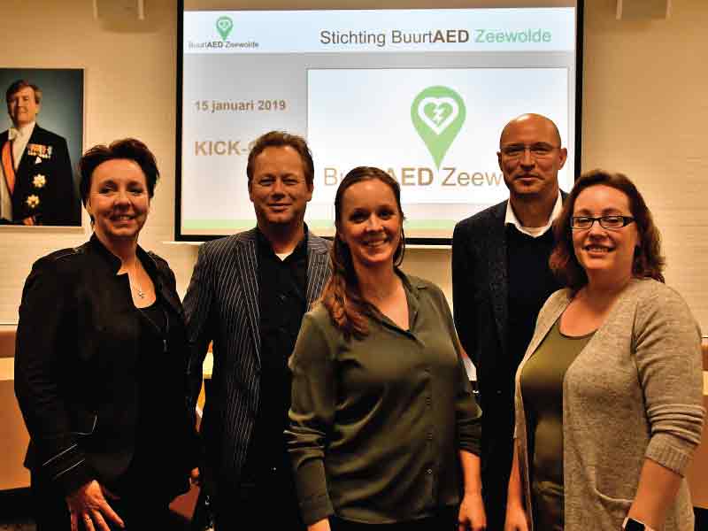 Oprichting Stichting buurtAED Zeewolde