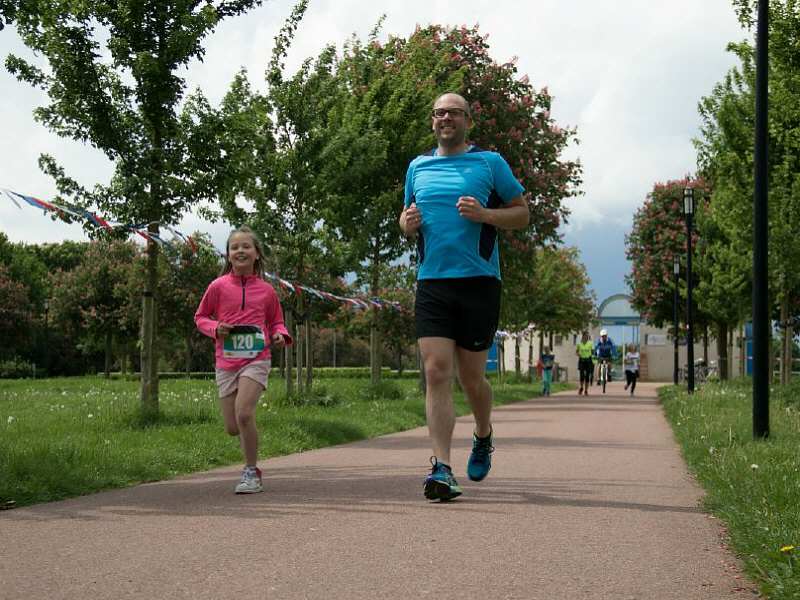 Zaterdag 1 juni, Mini Marathon voor jong en oud