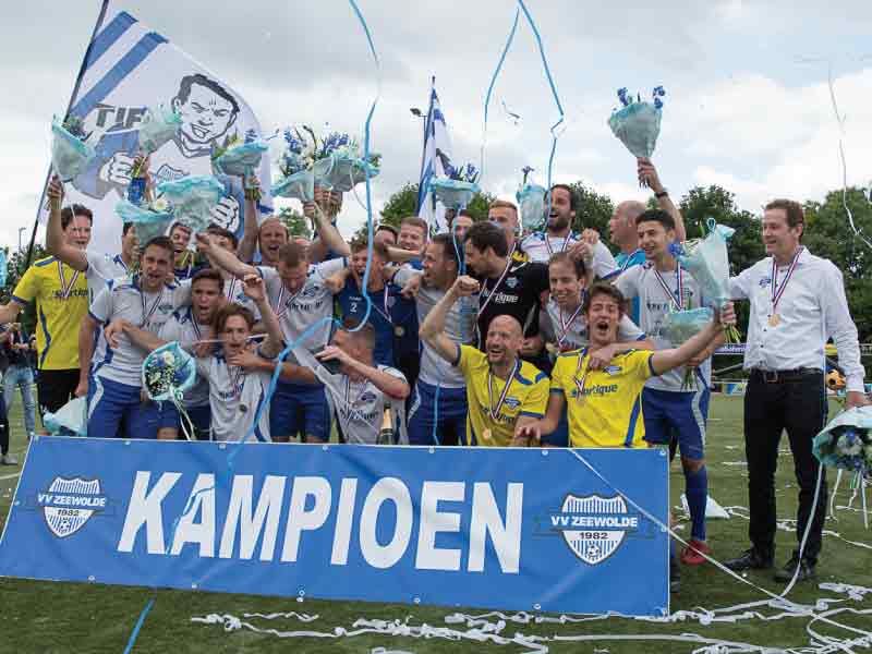 Zeewolde promoveert naar derde klasse! 