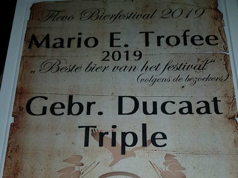 Ducaat Bier opnieuw in de prijzen