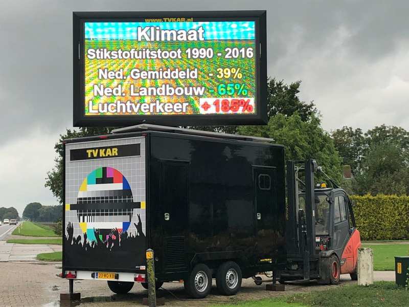 Ook lokaal boerenprotest