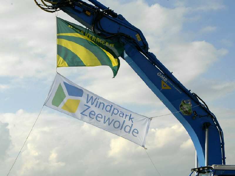 Bouw Windpark Zeewolde begonnen