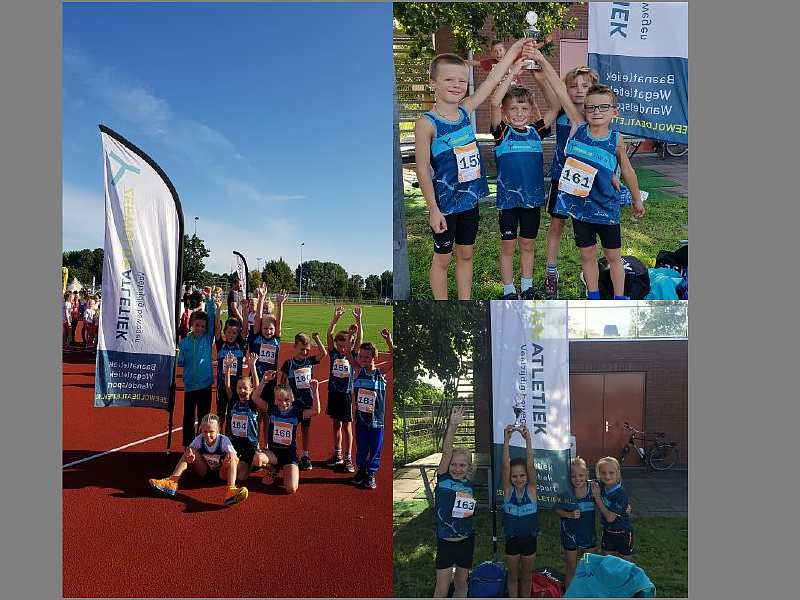 Podiumplaatsen in finale atletiek