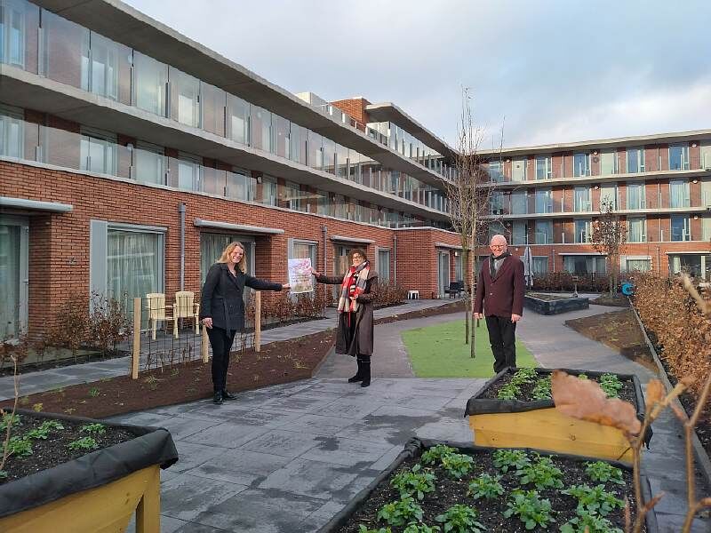 Woonpalet draagt bij aan belevingstuin Gizeh