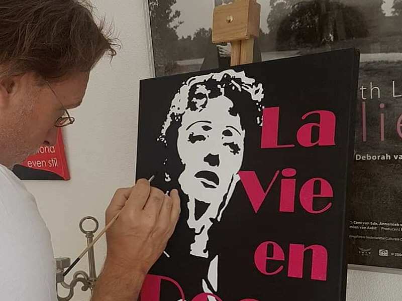 Peter de Kleijn en de Zingende Dames in paviljoen De Verbeelding